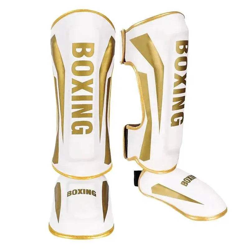 Premium Shin Guards PU Leather Instep Ankle For All Ages - ToylandEU