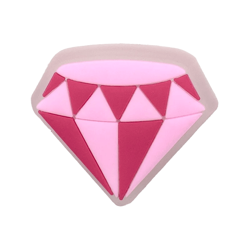 Premium Shoe Charms Pink Led Rainbow Flower For Nurses Moms - ToylandEU