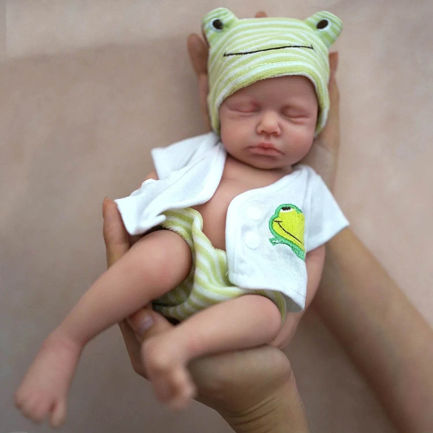 Premium Silicone Baby Doll Full Body Micro Preemie 12in Kids - ToylandEU