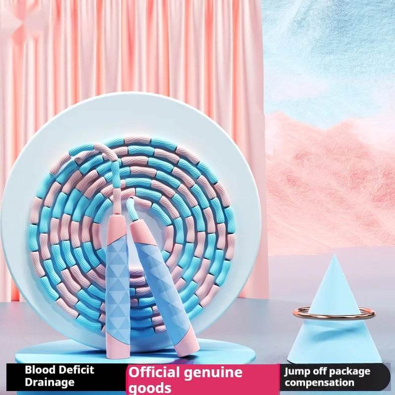 Premium Silicone Jump Rope with Adjustable Non-Tangle Design for Kids and Adults Home Fitness Training - ToylandEU