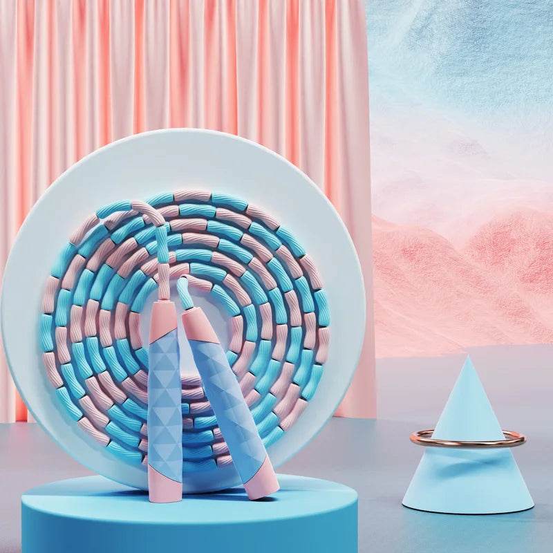 Premium Silicone Jump Rope with Adjustable Non-Tangle Design for Kids and Adults Home Fitness Training - ToylandEU