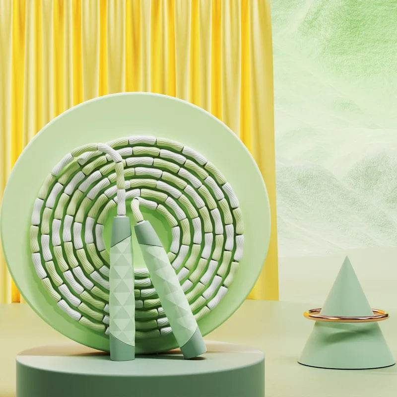 Premium Silicone Jump Rope with Adjustable Non-Tangle Design for Kids and Adults Home Fitness Training - ToylandEU