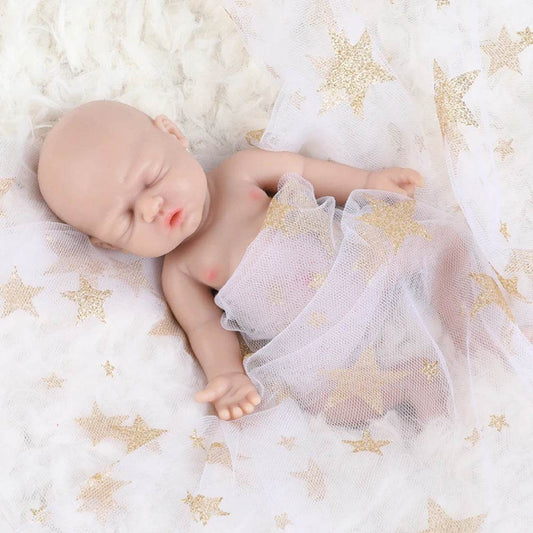 Premium Silicone Reborn Baby Doll 7 Inch For Stress Relief - ToylandEU