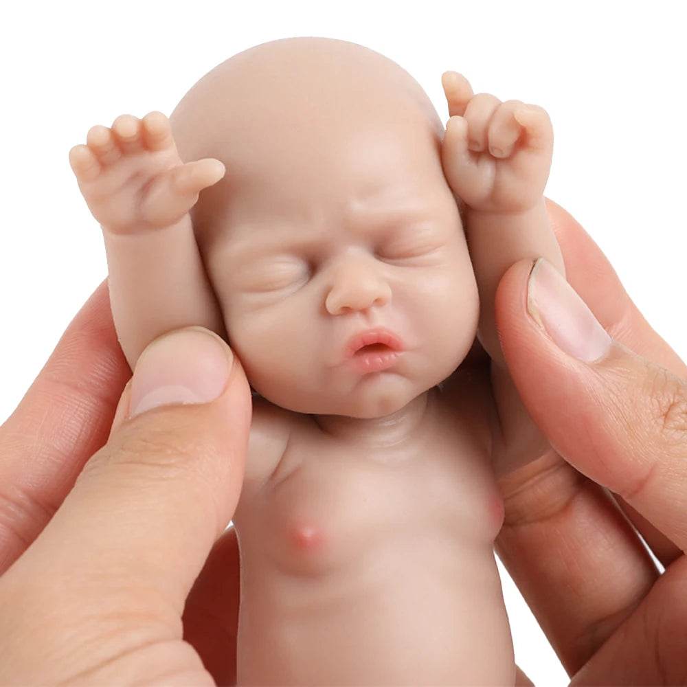 Premium Silicone Reborn Baby Doll 7 Inch For Stress Relief - ToylandEU