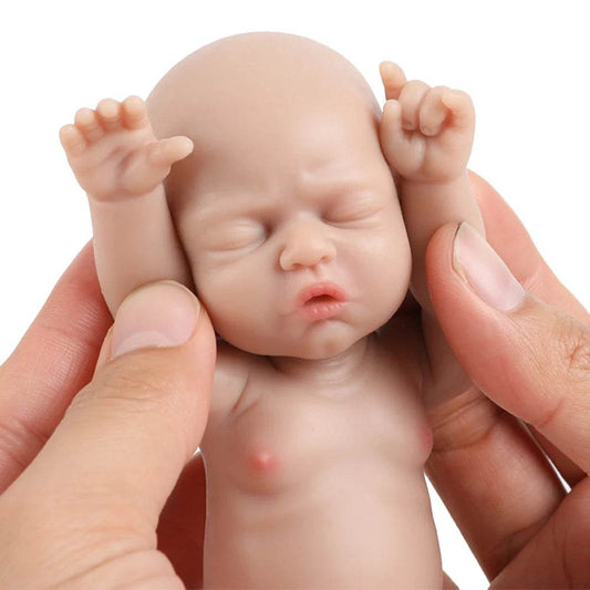 Premium Silicone Reborn Baby Doll 7 Inch For Stress Relief - ToylandEU