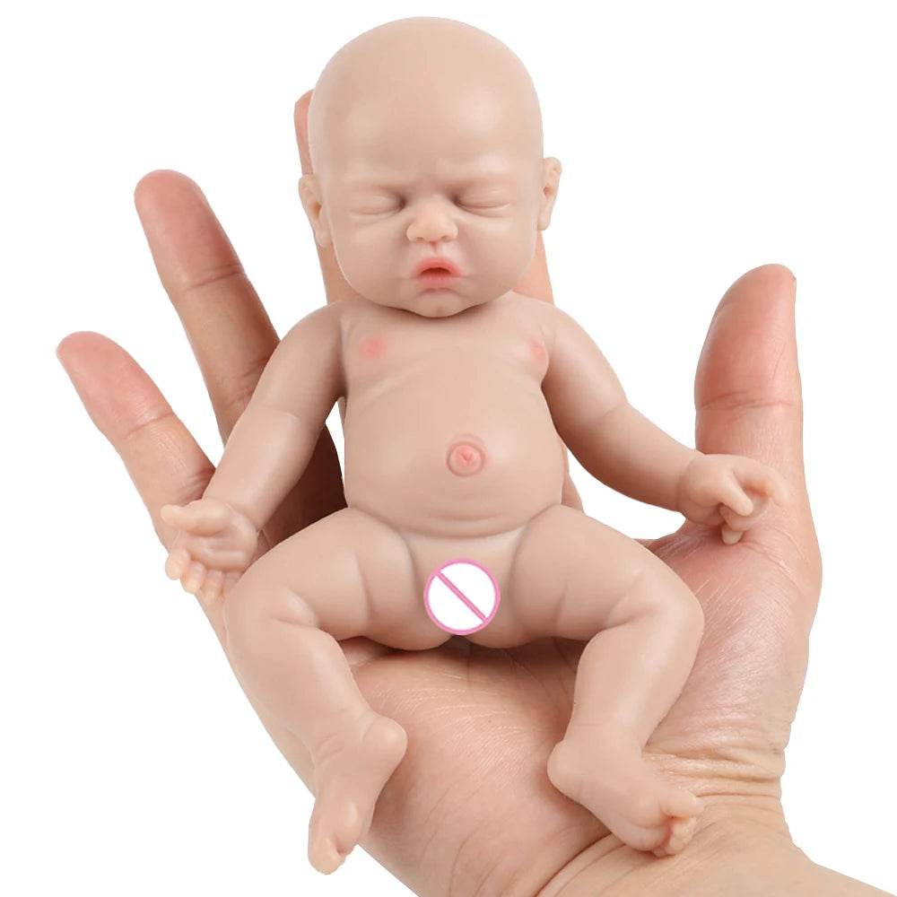 Premium Silicone Reborn Baby Doll 7 Inch For Stress Relief - ToylandEU