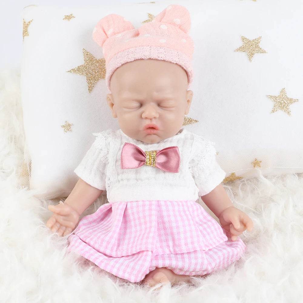 Premium Silicone Reborn Baby Doll 7 Inch For Stress Relief - ToylandEU