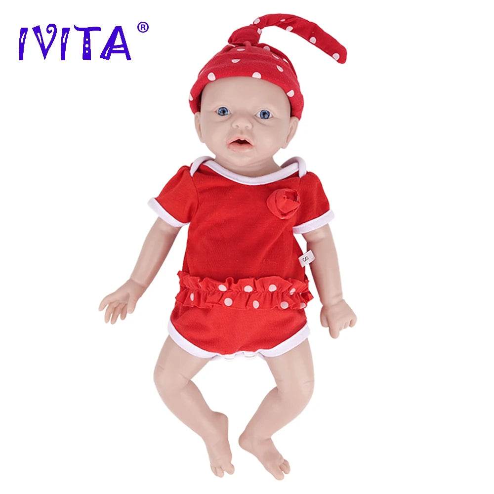 Premium Silicone Reborn Doll 100 Percent Full Body For Kids - ToylandEU