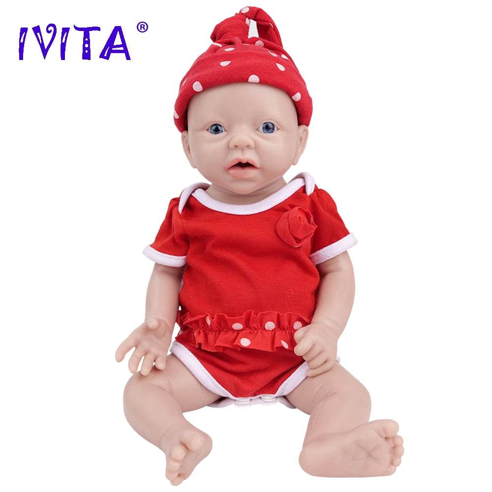 Premium Silicone Reborn Doll 100 Percent Full Body For Kids - ToylandEU