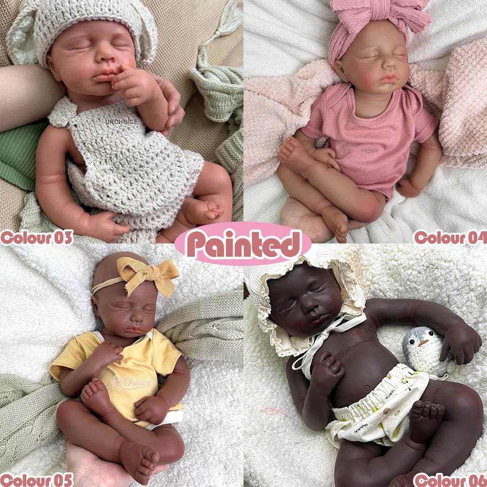 Premium Silicone Reborn Doll Authentic Hand Foot Lines Kids - ToylandEU