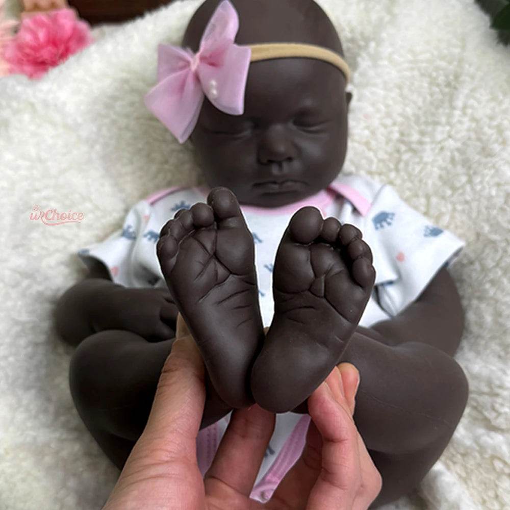 Premium Silicone Reborn Doll Authentic Hand Foot Lines Kids - ToylandEU