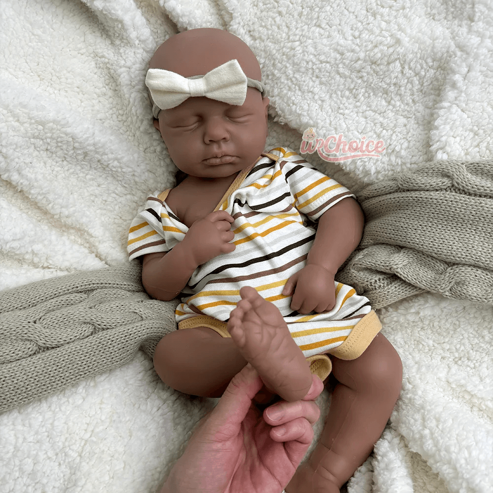 Premium Silicone Reborn Doll Authentic Hand Foot Lines Kids - ToylandEU