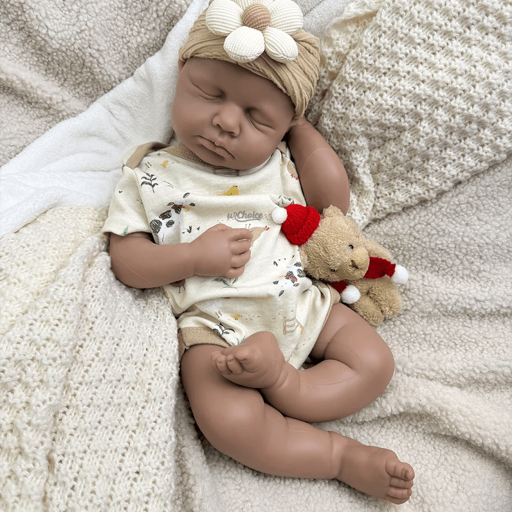 Premium Silicone Reborn Doll Authentic Hand Foot Lines Kids - ToylandEU