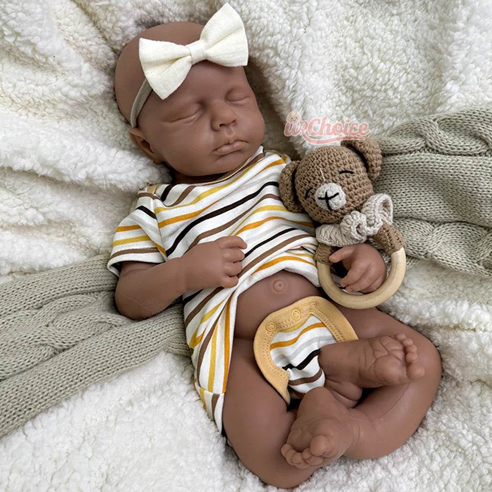 Premium Silicone Reborn Doll Authentic Hand Foot Lines Kids - ToylandEU