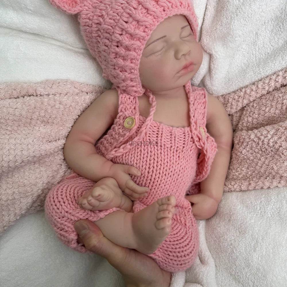 Premium Silicone Reborn Doll Authentic Hand Foot Lines Kids - ToylandEU