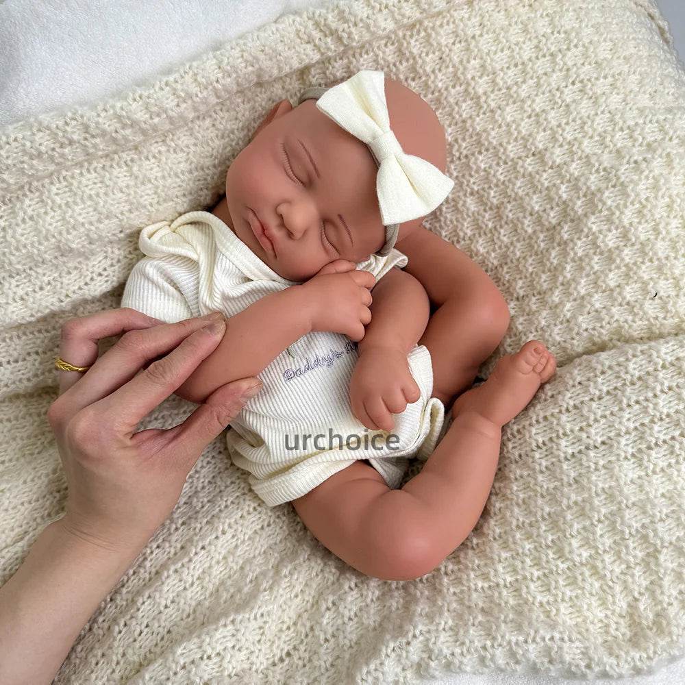 Premium Silicone Reborn Doll Authentic Hand Foot Lines Kids - ToylandEU