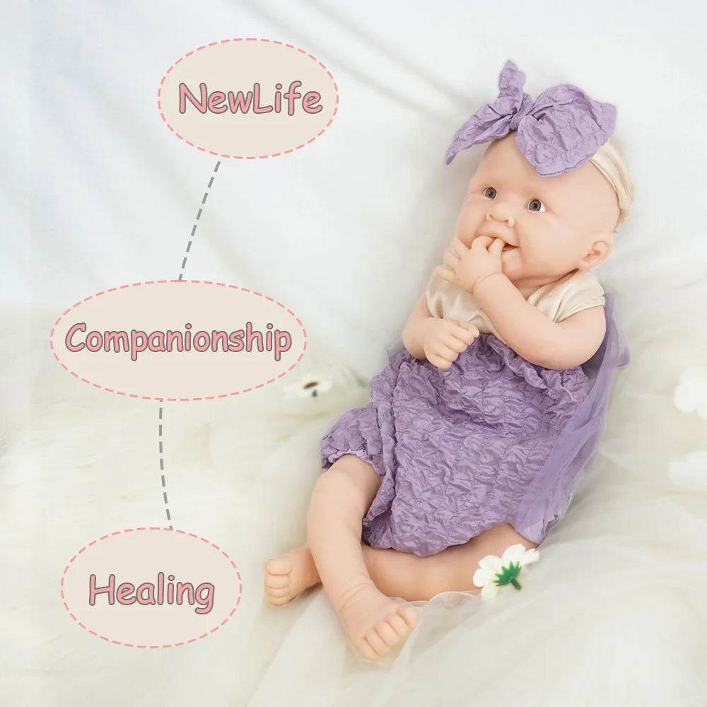 Premium Silicone Reborn Doll Realistic Touch Collector - ToylandEU