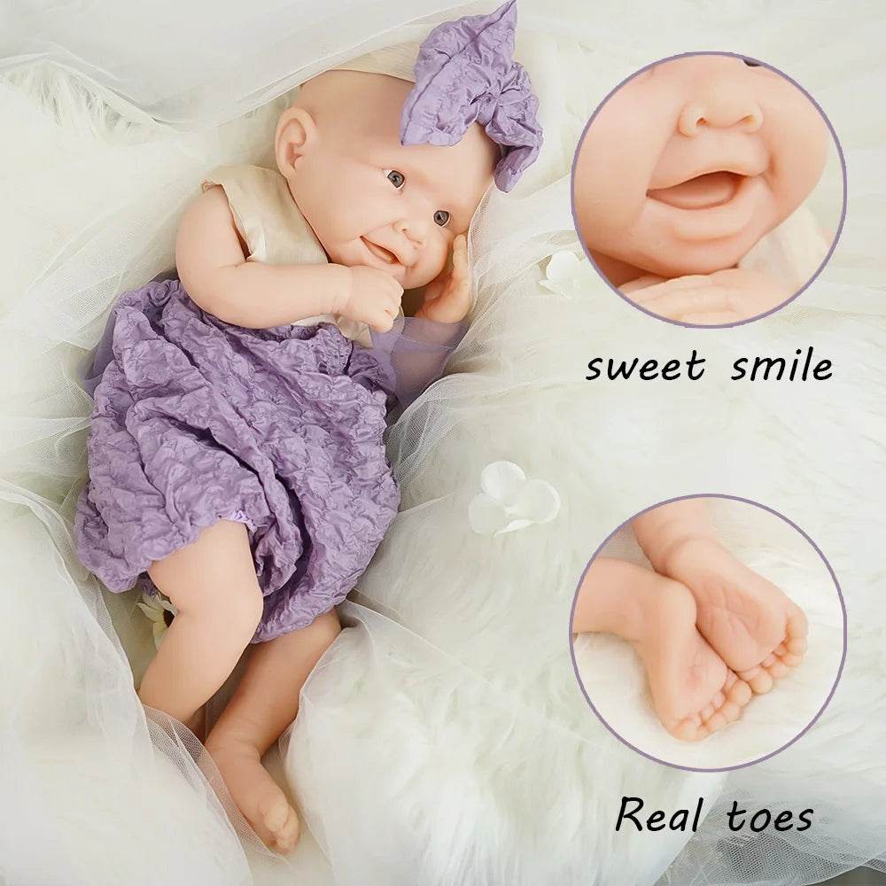 Premium Silicone Reborn Doll Realistic Touch Collector - ToylandEU