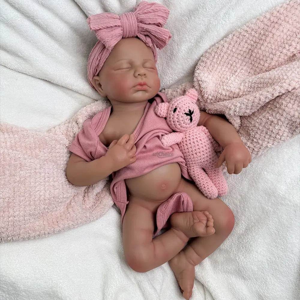 Premium Silicone Reborn Doll Visible Veins For Collectors - ToylandEU