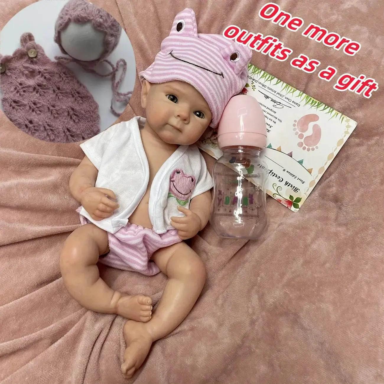  Premium Silicone Reborn Open Mouth Doll Toyland EU -  ToylandEU™