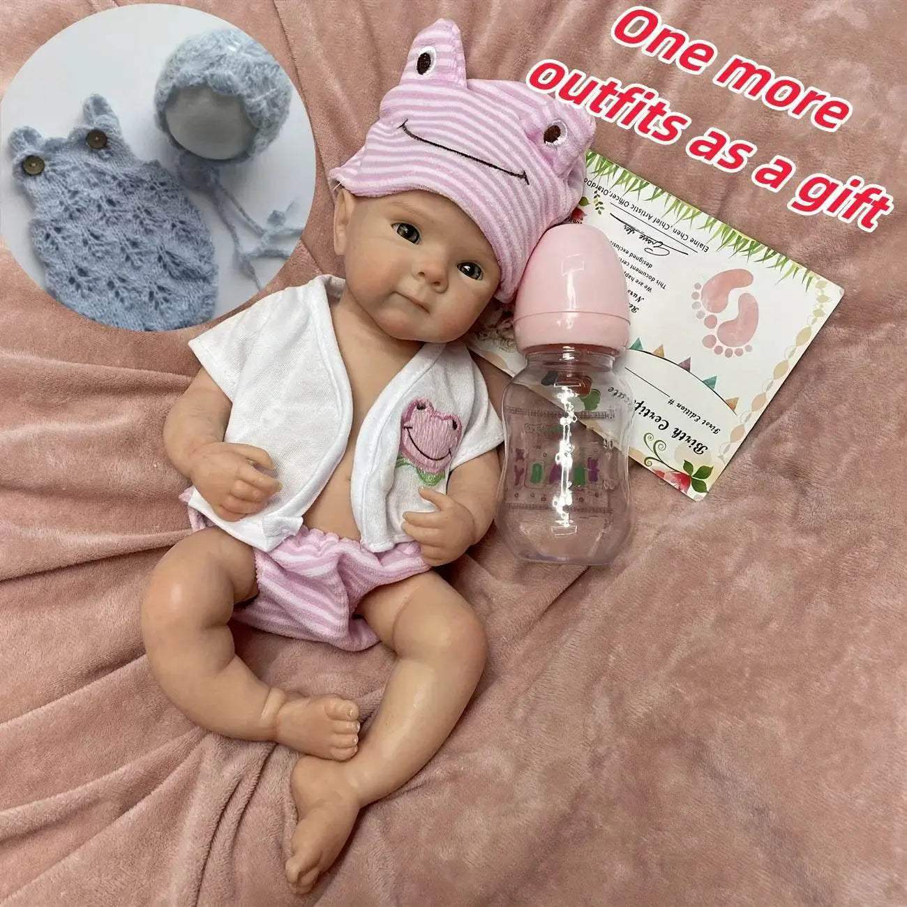  Premium Silicone Reborn Open Mouth Doll Toyland EU -  ToylandEU™