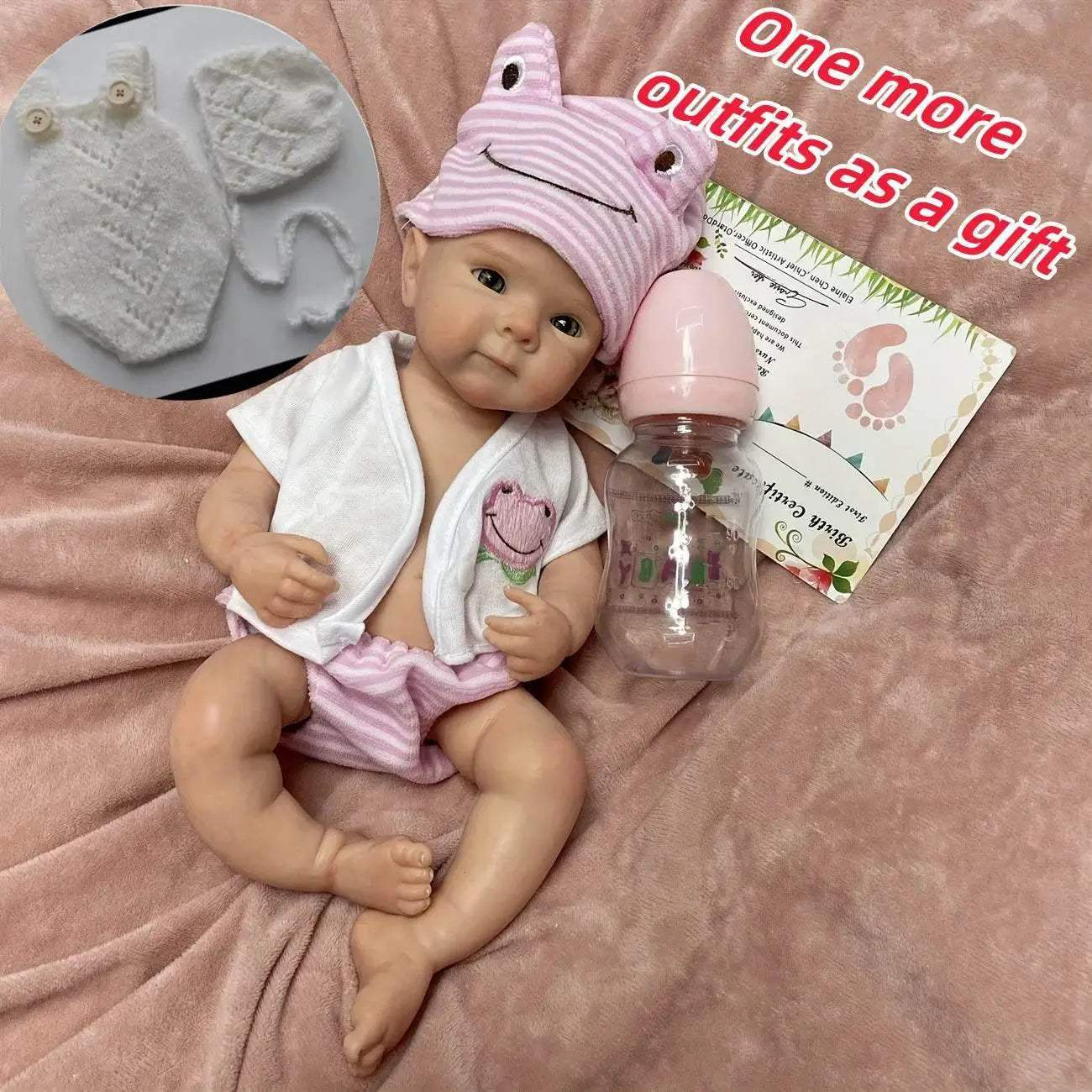  Premium Silicone Reborn Open Mouth Doll Toyland EU -  ToylandEU™