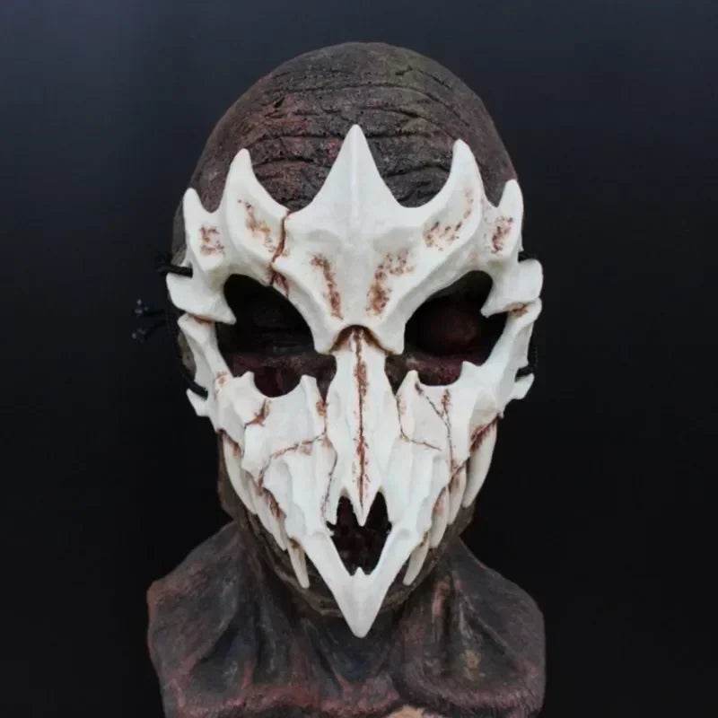 Premium Skeleton Dragon Half Face Mask Adult Cosplay - ToylandEU