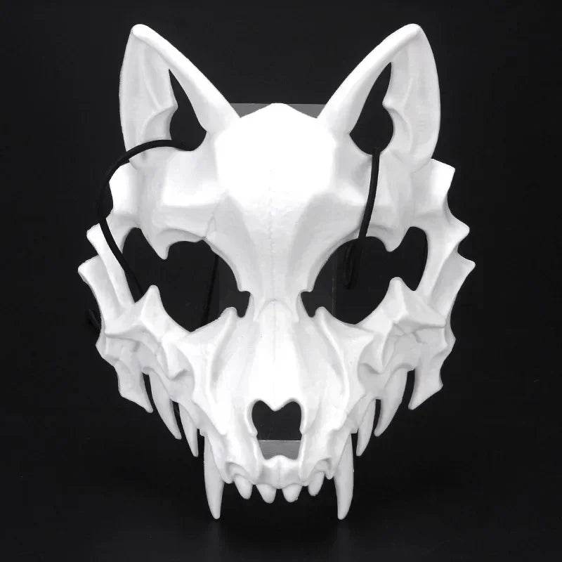 Premium Skeleton Dragon Half Face Mask Adult Cosplay - ToylandEU
