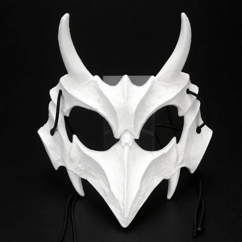 Premium Skeleton Dragon Half Face Mask Adult Cosplay - ToylandEU