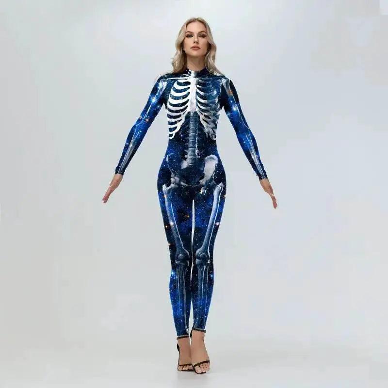  Premium Skeleton Print Bodysuit Toyland EU -  ToylandEU™