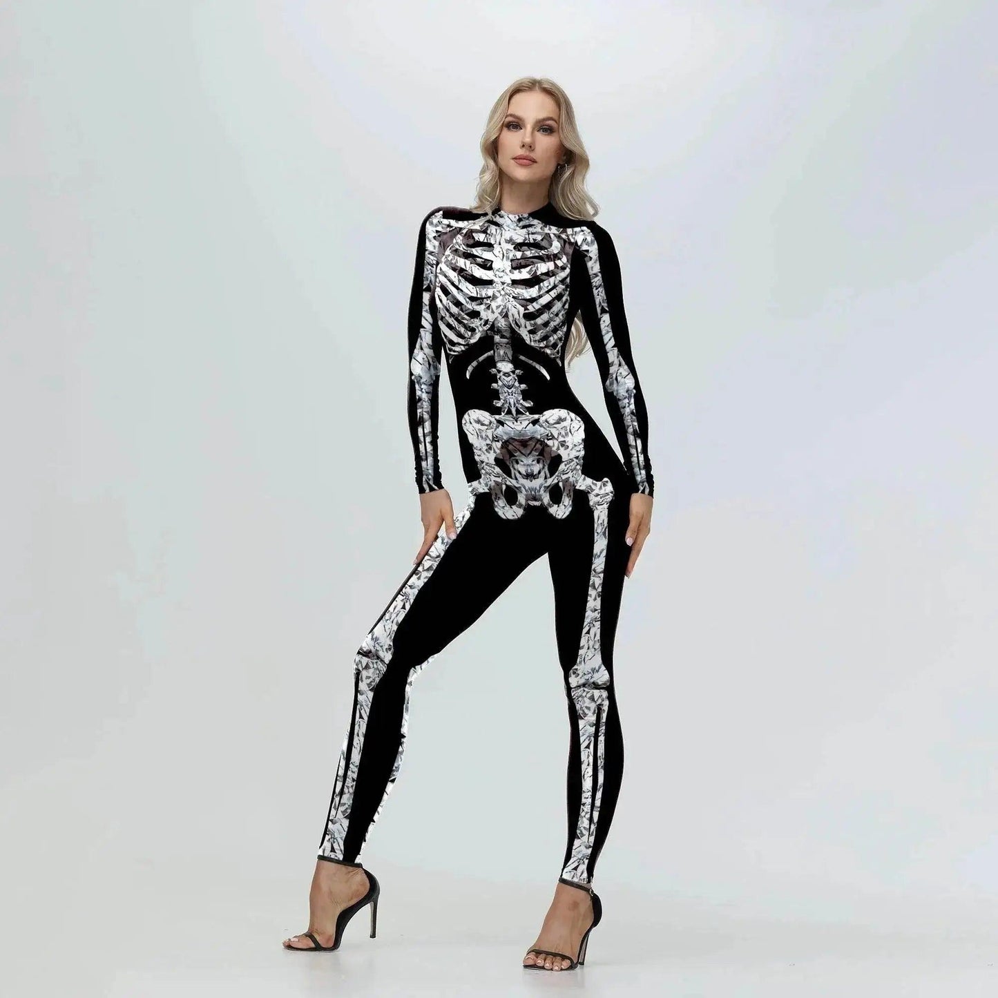  Premium Skeleton Print Bodysuit Toyland EU -  ToylandEU™