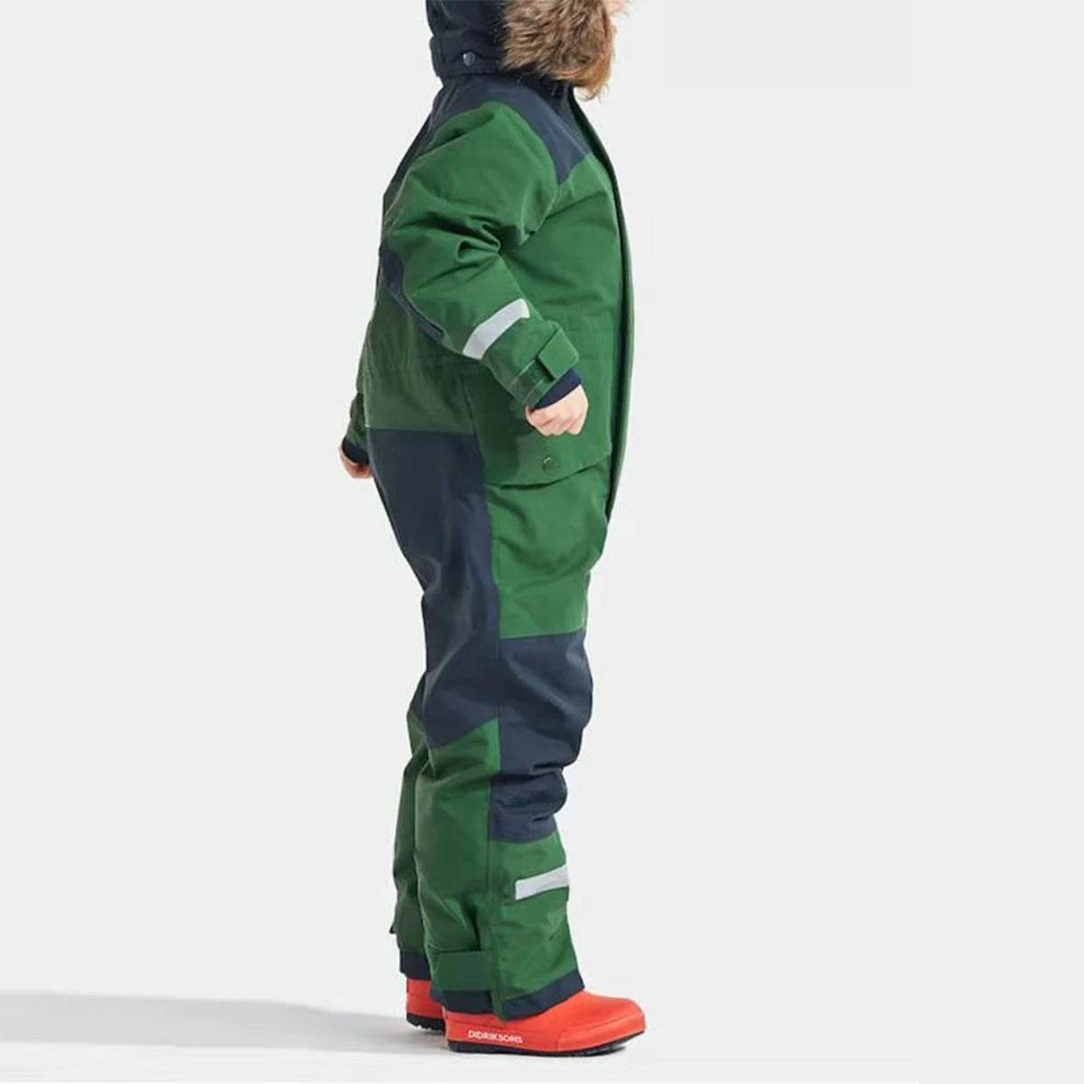 Premium Ski Jumpsuit Windproof Fleece Lined For Kids - ToylandEU
