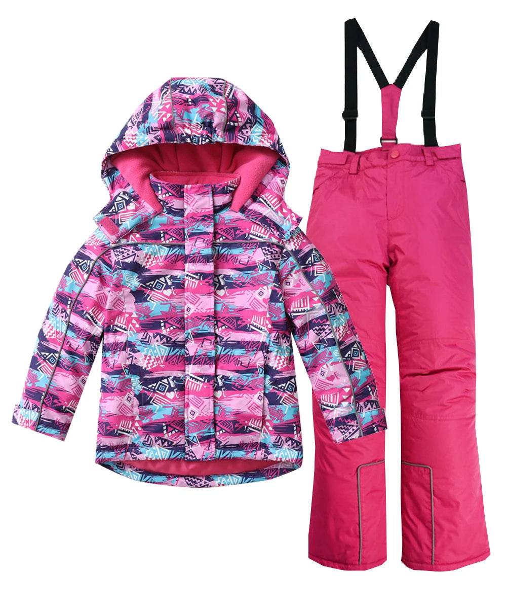Premium Ski Suit Set Waterproof Windproof Warm Girls - ToylandEU