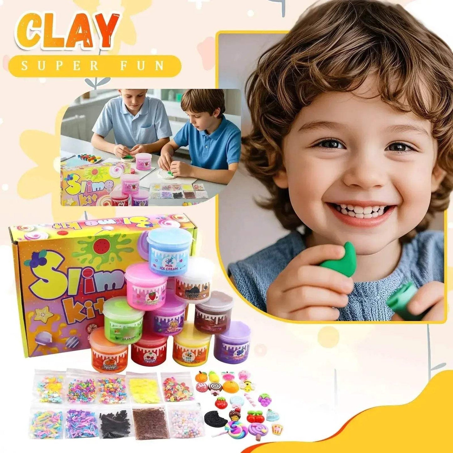  Premium Slime 60ml Kids Safe Slime Set Toyland EU -  ToylandEU™