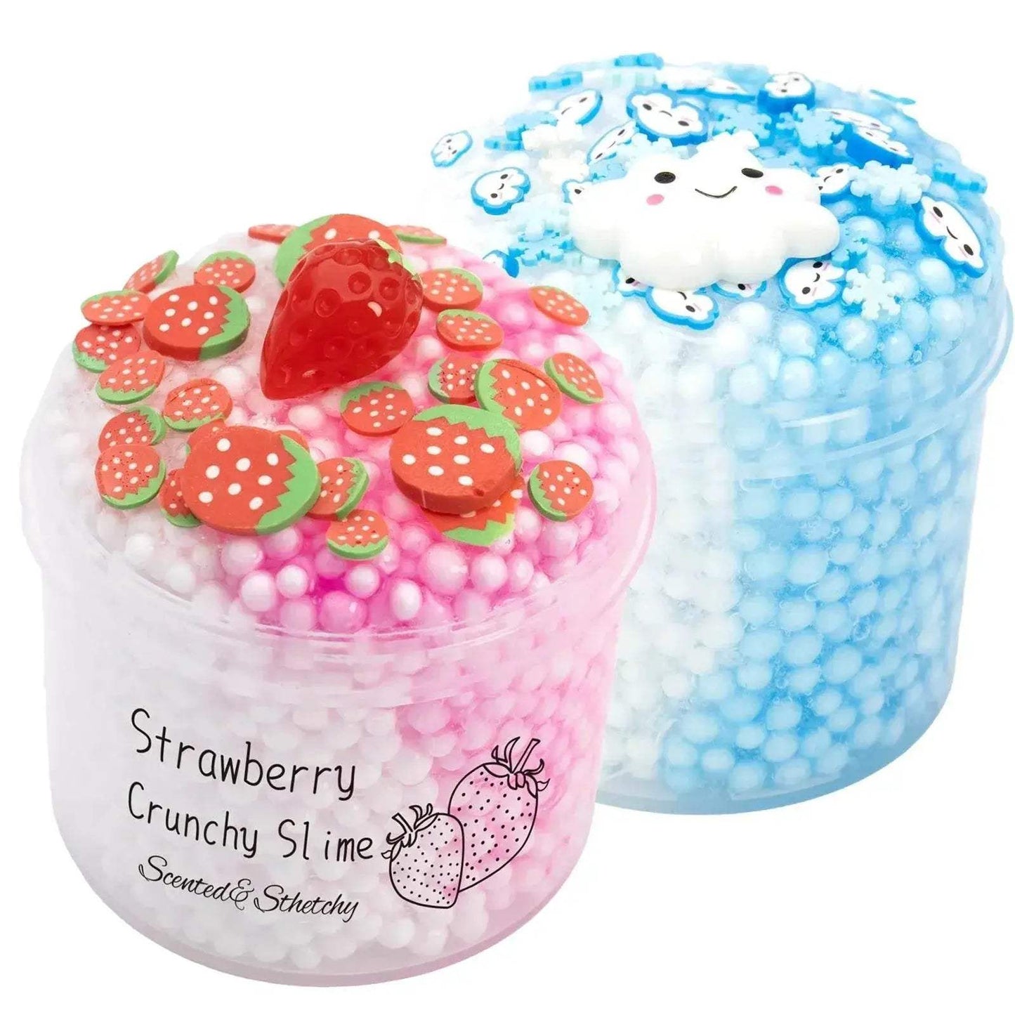  Premium Slime Kit 70ml Strawberry Cloud Toyland EU -  ToylandEU™