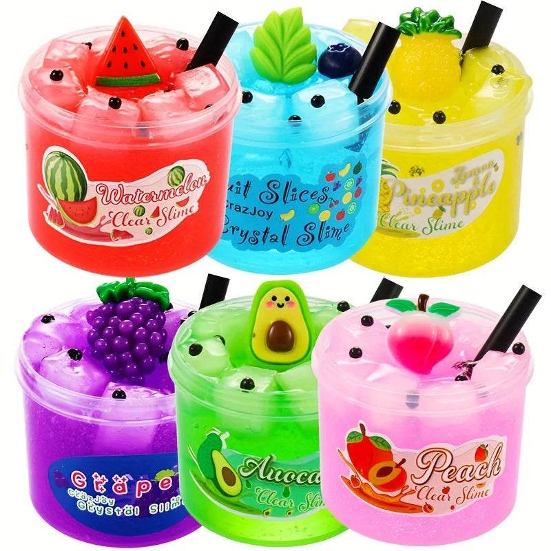 Premium Slime Kit Clear Jelly Cube Crunchy Slime For Teens - ToylandEU