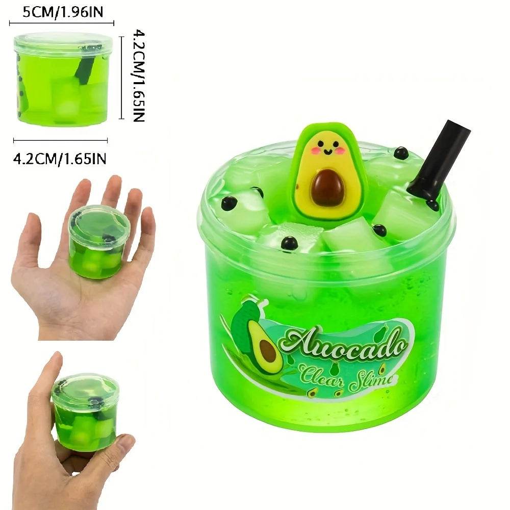 Premium Slime Kit Clear Jelly Cube Crunchy Slime For Teens - ToylandEU