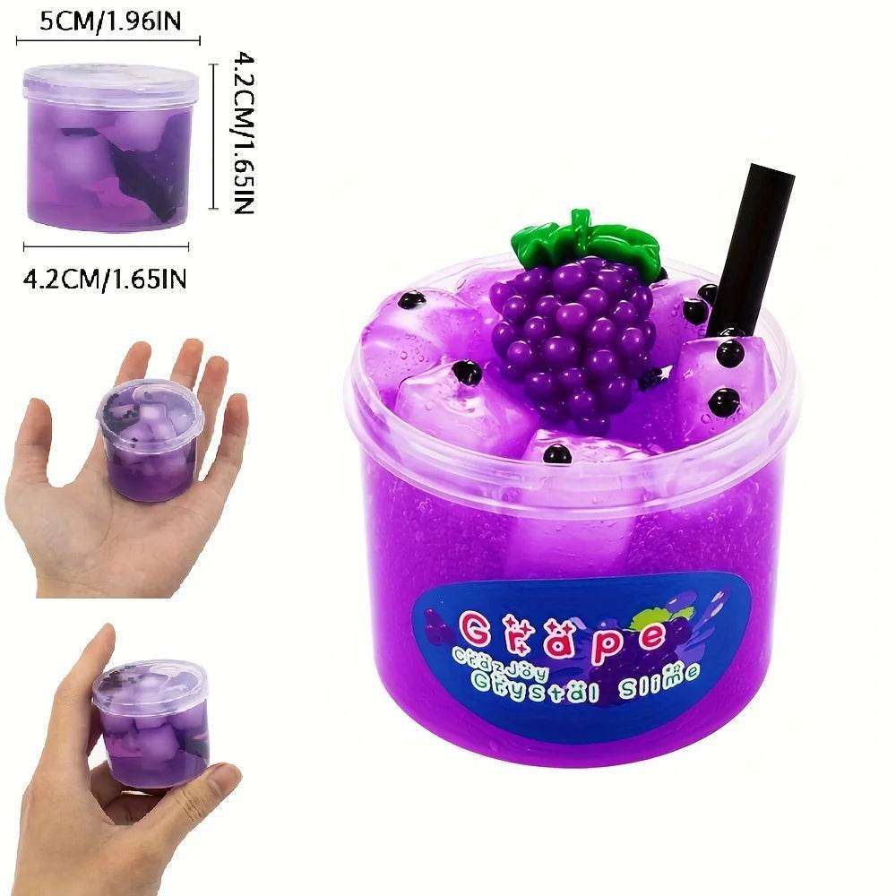 Premium Slime Kit Clear Jelly Cube Crunchy Slime For Teens - ToylandEU