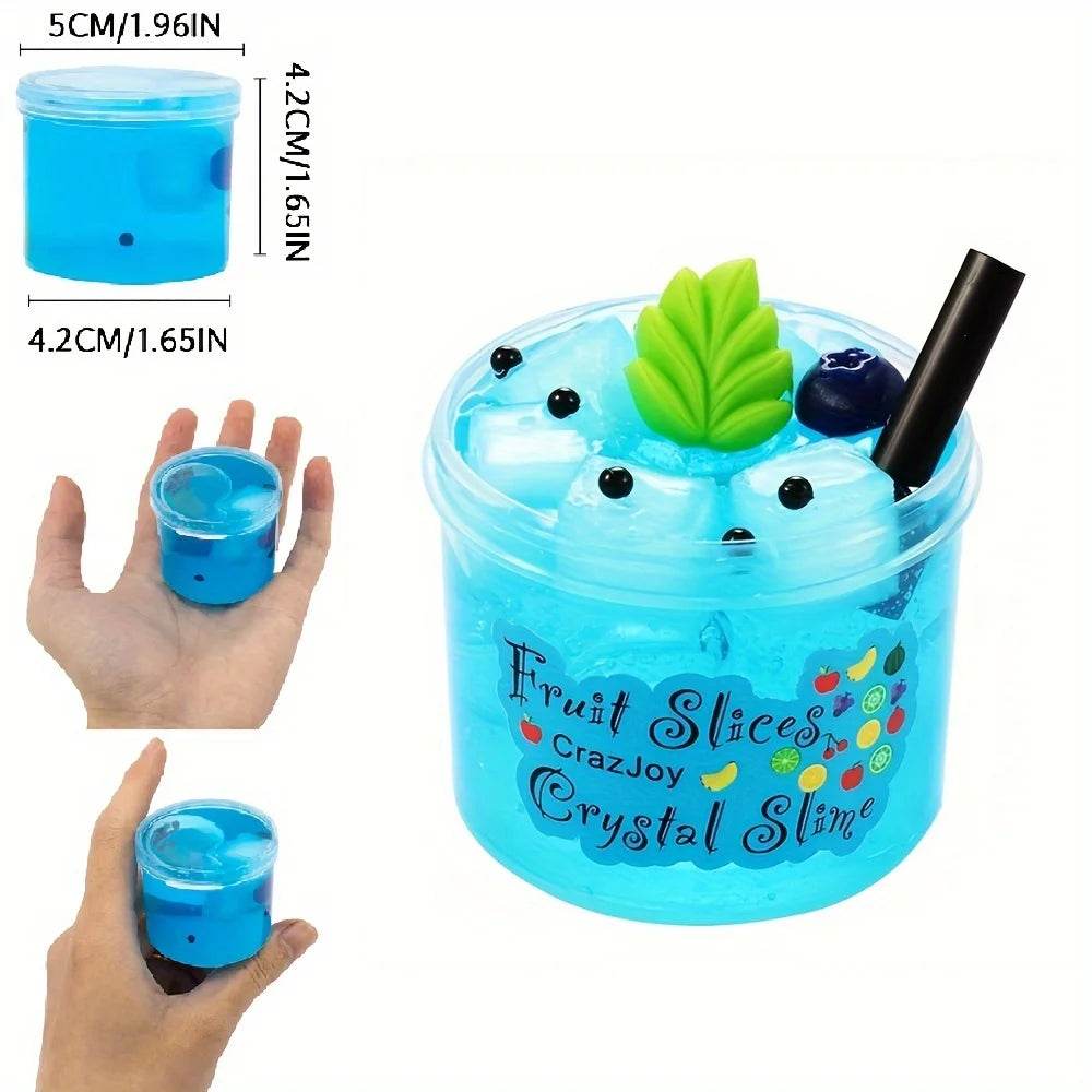 Premium Slime Kit Clear Jelly Cube Crunchy Slime For Teens - ToylandEU