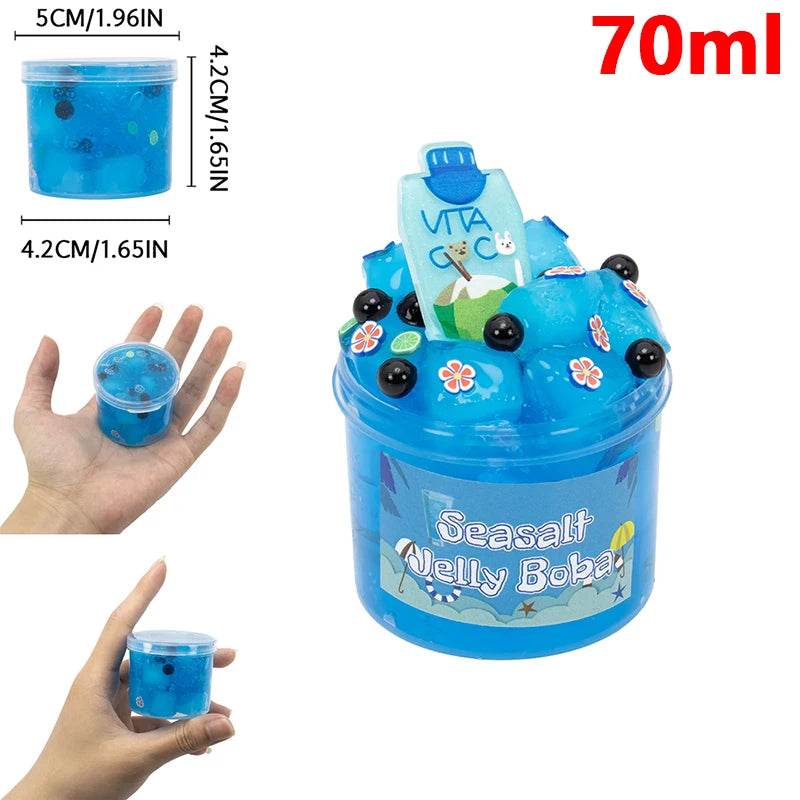 Premium Slime Kit Crunchy Crystal Slime Set Party Favors - ToylandEU