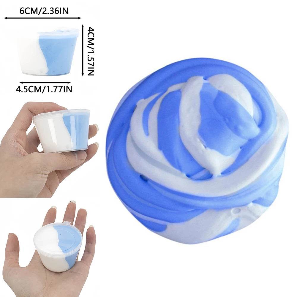 Premium Slime Kit Fluffy 80ml For Kids Party Gift Set - ToylandEU