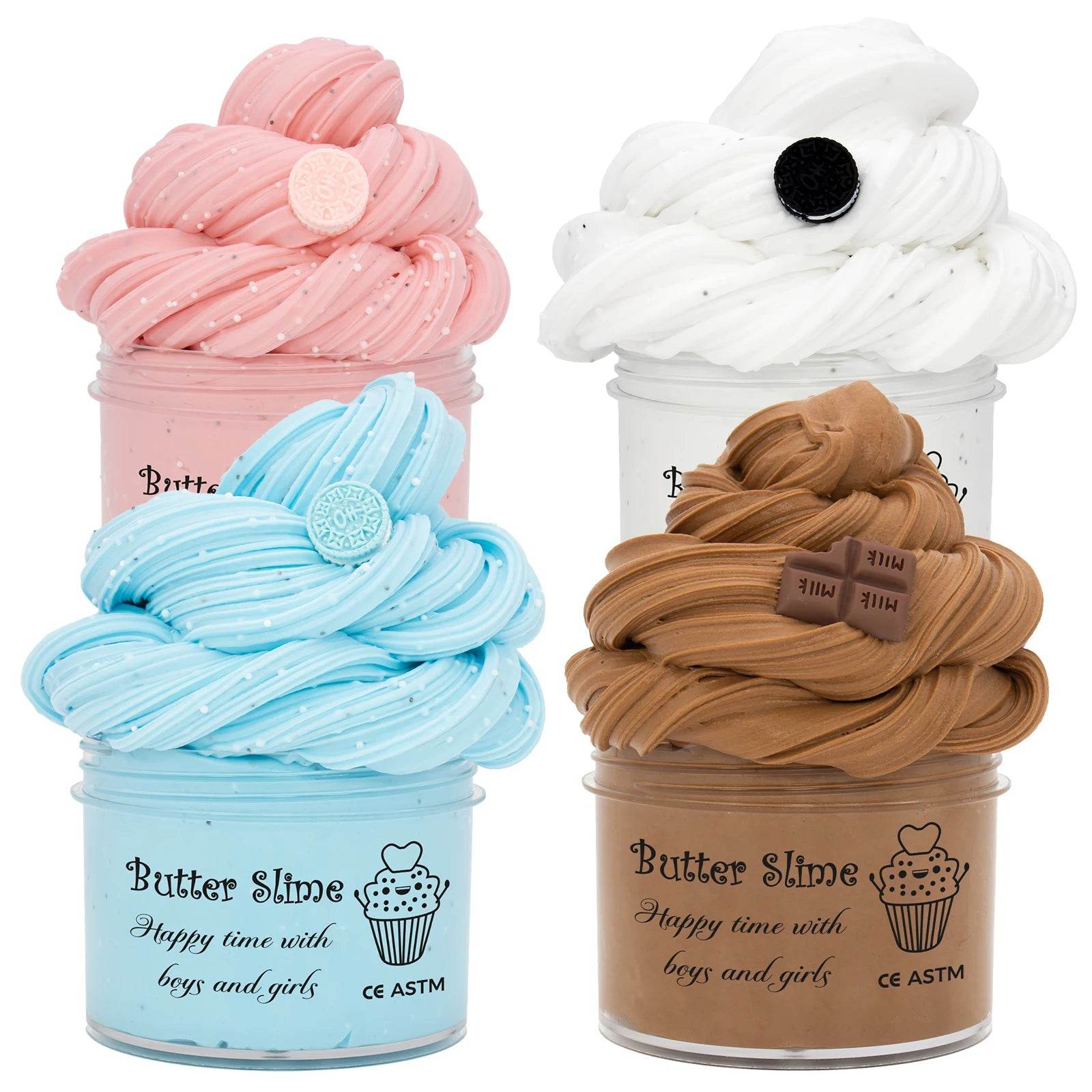 Premium Slime Kit Scented Fluffy Putty For Party Favors - ToylandEU