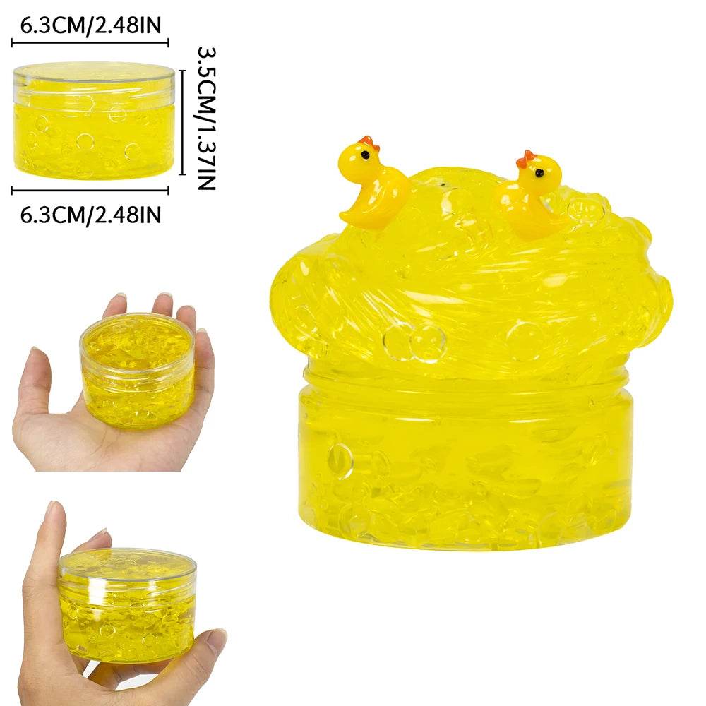 Premium Slime Kit With Duck Charms 120ml Gift For Kids - ToylandEU