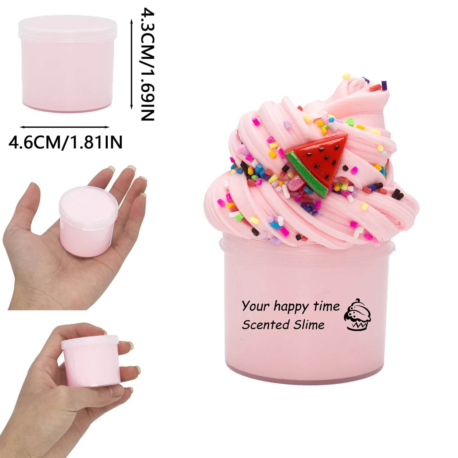 Premium Slime Scented Pink Watermelon Slices Party Favors - ToylandEU