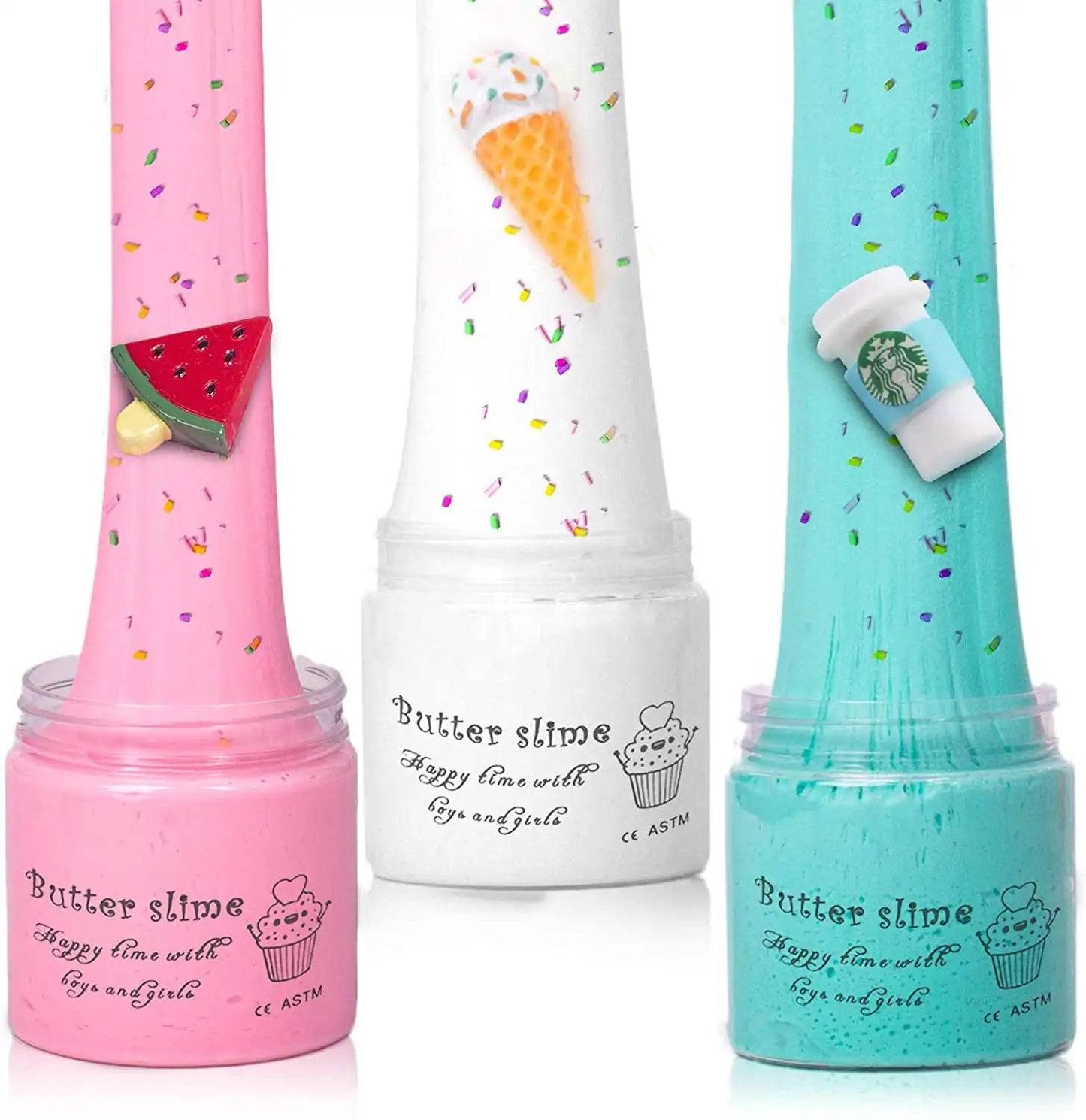 Premium Slime Set With Butter Slimes Nonstick Safe For Kids - ToylandEU