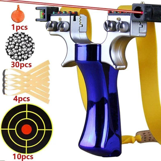 Premium Slingshot Double Spiral Four Color Outdoor Hunting - ToylandEU
