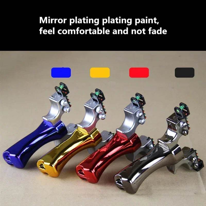 Premium Slingshot Double Spiral Four Color Outdoor Hunting - ToylandEU