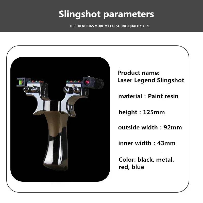 Premium Slingshot Double Spiral Four Color Outdoor Hunting - ToylandEU