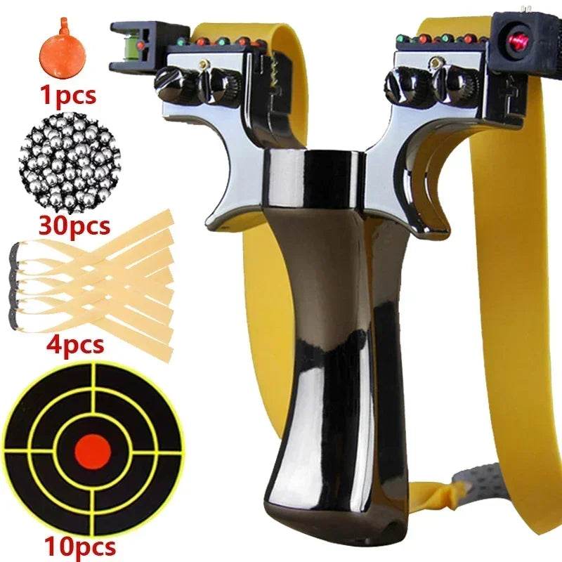 Premium Slingshot Double Spiral Four Color Outdoor Hunting - ToylandEU