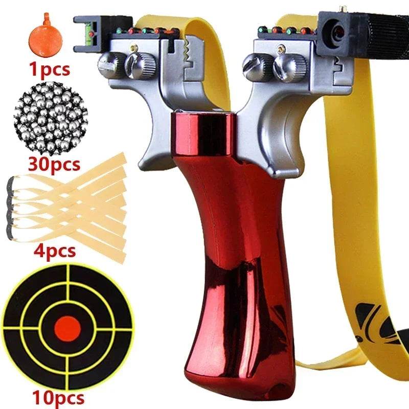 Premium Slingshot Double Spiral Four Color Outdoor Hunting - ToylandEU